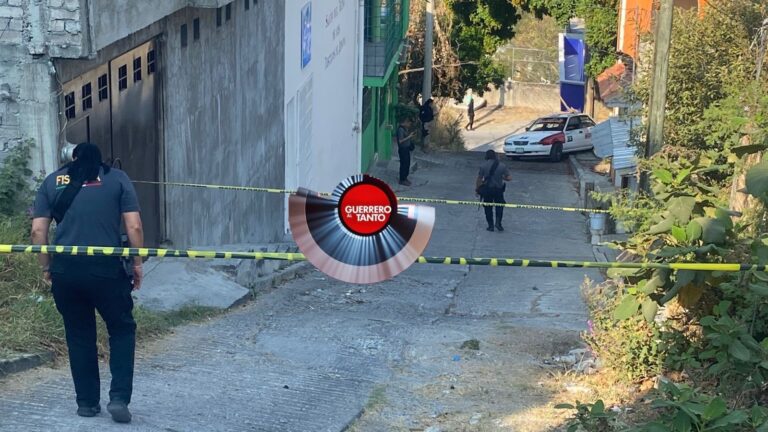 Muere en el hospital El Gato, taxista atacado a balazos al oriente de Chilpancingo